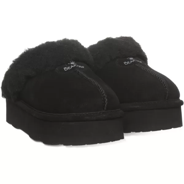 imageBEARPAW Womens Retro Loki Multiple Colors  Womens Slippers  Womens Shoes  Comfortable ampamp LightWeightBlackBlack