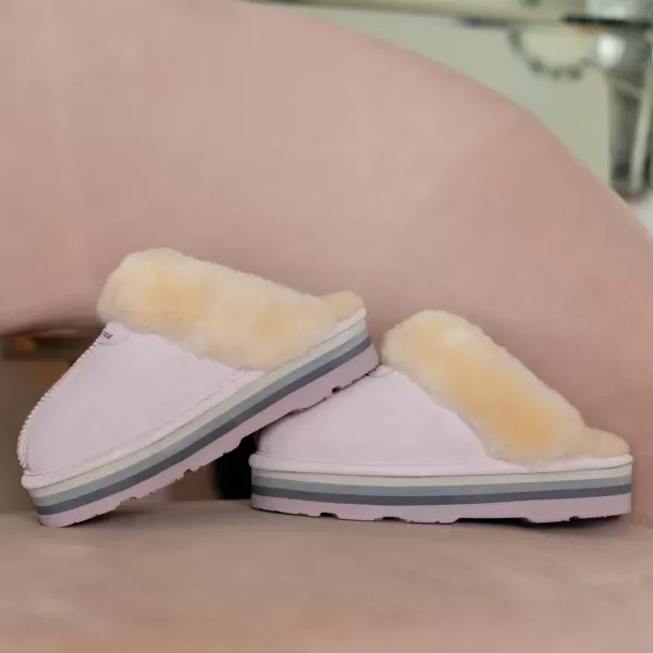 imageBEARPAW Womens Retro Loki Multiple Colors  Womens Slippers  Womens Shoes  Comfortable ampamp LightWeightPale Pink