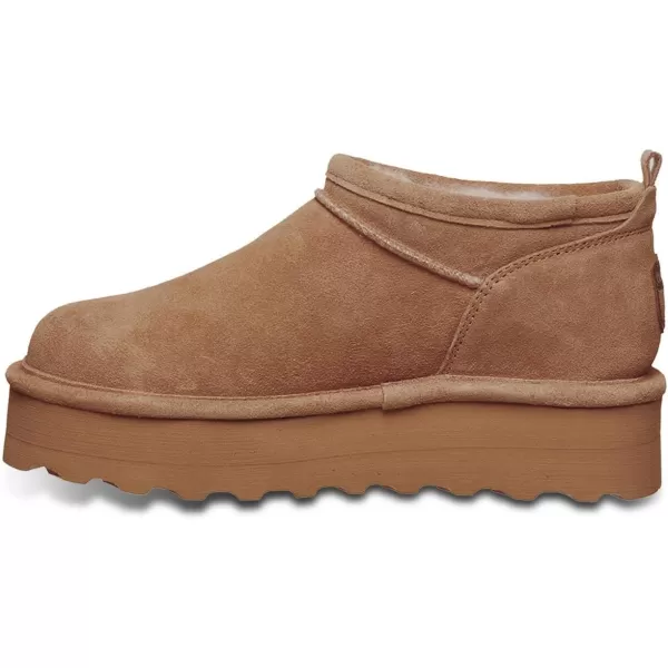 imageBEARPAW Womens Retro Super Shorty Boot  Womens Ankle Boot  Womens Slip On Boot  Comfortable Winter Boot  Multiple Colors ampamp SizesHickory