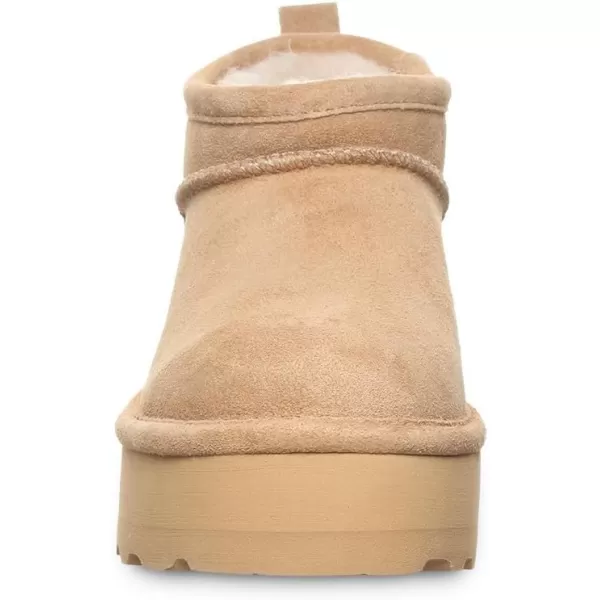 imageBEARPAW Womens Retro Super Shorty Boot  Womens Ankle Boot  Womens Slip On Boot  Comfortable Winter Boot  Multiple Colors ampamp SizesIced Coffee