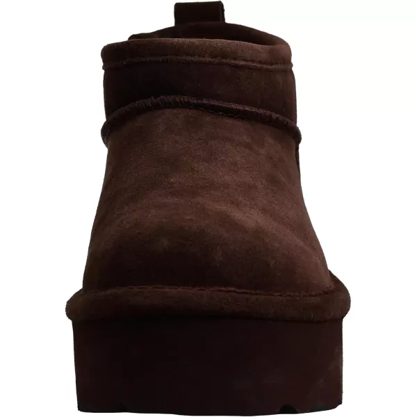 imageBEARPAW Womens Retro Super Shorty Boot  Womens Ankle Boot  Womens Slip On Boot  Comfortable Winter Boot  Multiple Colors ampamp SizesWalnut