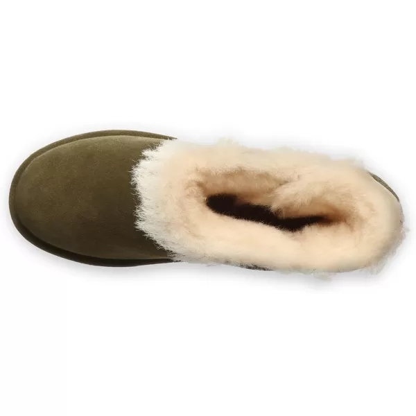 imageBEARPAW Womens Rosaline Multiple Colors  Womens Fashion Boot  Womens Slip On Boot  Comfortable Winter BootDark Olive