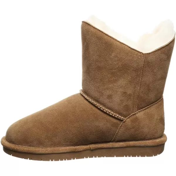imageBEARPAW Womens Rosaline Multiple Colors  Womens Fashion Boot  Womens Slip On Boot  Comfortable Winter BootHickory