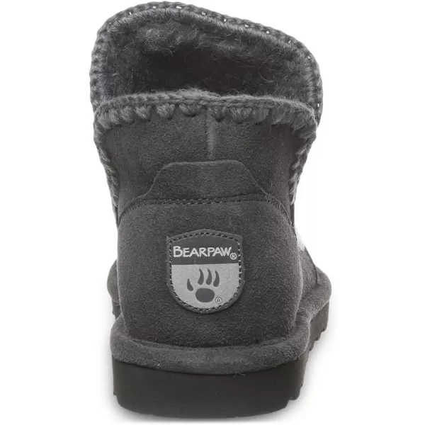 imageBEARPAW Womens Winter Boot  Womens Fashion Boot  Womens Slip On Boot  Comfortable Winter BootGraphite