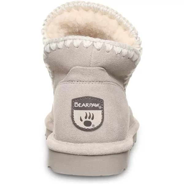 imageBEARPAW Womens Winter Boot  Womens Fashion Boot  Womens Slip On Boot  Comfortable Winter BootMushroom