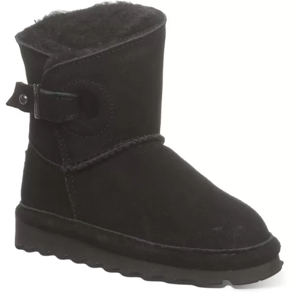 imageBEARPAW Isabelle Toddler  Toddlers Boot Classic Suede  Kids Pull On Boot  Comfortable Winter Boot  Multiple Colors ampamp SizesBlack Ii