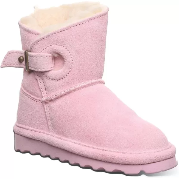 imageBEARPAW Isabelle Toddler  Toddlers Boot Classic Suede  Kids Pull On Boot  Comfortable Winter Boot  Multiple Colors ampamp SizesPrism Pink