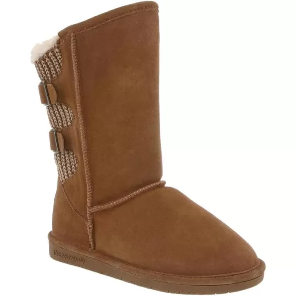 imageBEARPAW Womens Boshie Multiple Colors  Womens Boot Classic Suede  Womens Slip On Boot  Comfortable Winter BootHickory