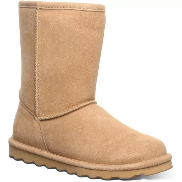 imageBEARPAW Womens Elle Short Multiple Colors  Womens Boot Classic Suede  Womens Slip On Boot  Comfortable Winter BootIced Coffee