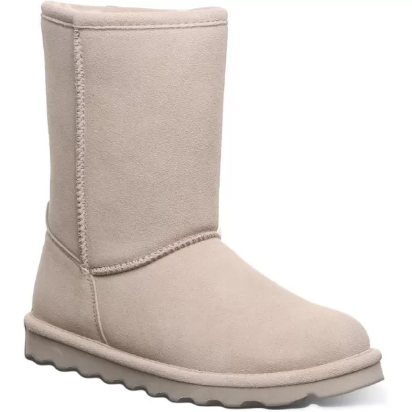 imageBEARPAW Womens Elle Short Multiple Colors  Womens Boot Classic Suede  Womens Slip On Boot  Comfortable Winter BootMushroom