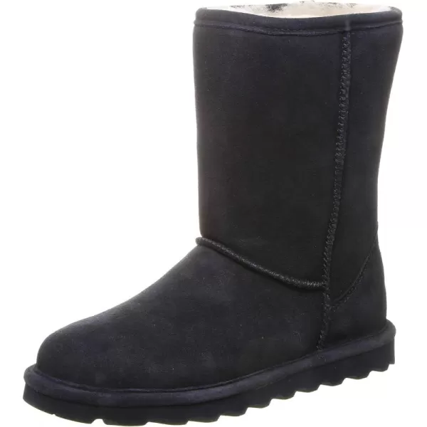 imageBEARPAW Womens Elle Short Multiple Colors  Womens Boot Classic Suede  Womens Slip On Boot  Comfortable Winter BootNavy