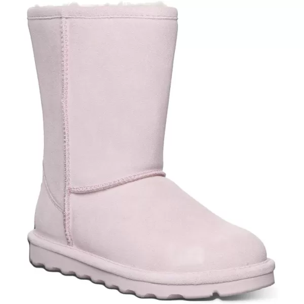 imageBEARPAW Womens Elle Short Multiple Colors  Womens Boot Classic Suede  Womens Slip On Boot  Comfortable Winter BootPale Pink