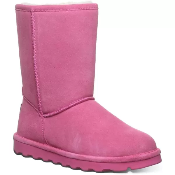 imageBEARPAW Womens Elle Short Multiple Colors  Womens Boot Classic Suede  Womens Slip On Boot  Comfortable Winter BootParty Pink