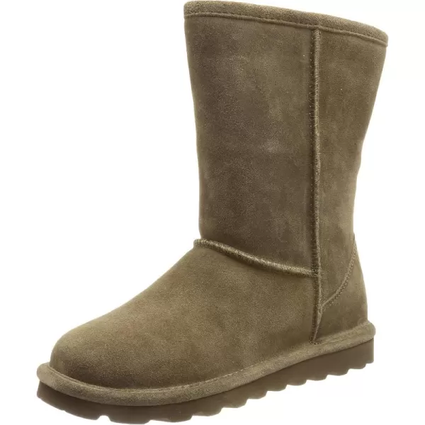 imageBEARPAW Womens Elle Short Multiple Colors  Womens Boot Classic Suede  Womens Slip On Boot  Comfortable Winter BootSeal Brown