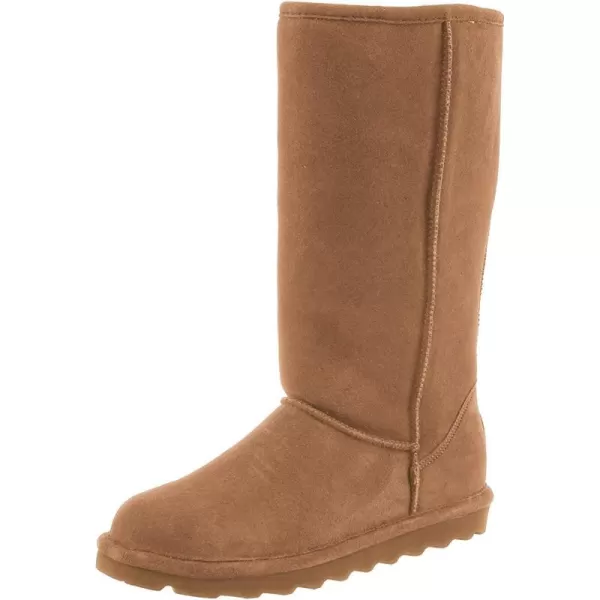 imageBEARPAW Womens Elle Tall Wide Multiple Colors  Womens Boot Classic Suede  Womens Slip On Boot  Comfortable Winter BootHickory Ii Suede