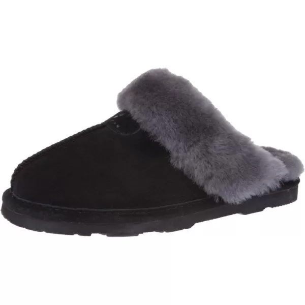 imageBEARPAW Womens Loki Multiple Colors  Womens Slippers  Womens Shoe  Comfortable ampamp LightWeightBlackGrey