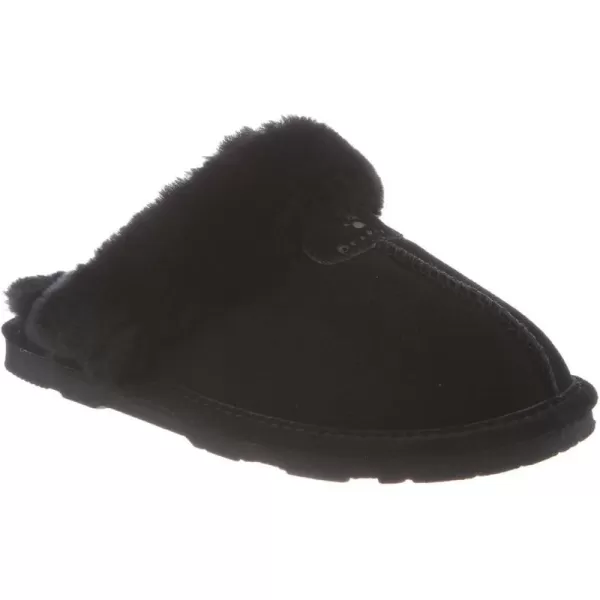 imageBEARPAW Womens Loki Multiple Colors  Womens Slippers  Womens Shoe  Comfortable ampamp LightWeightSolid Black