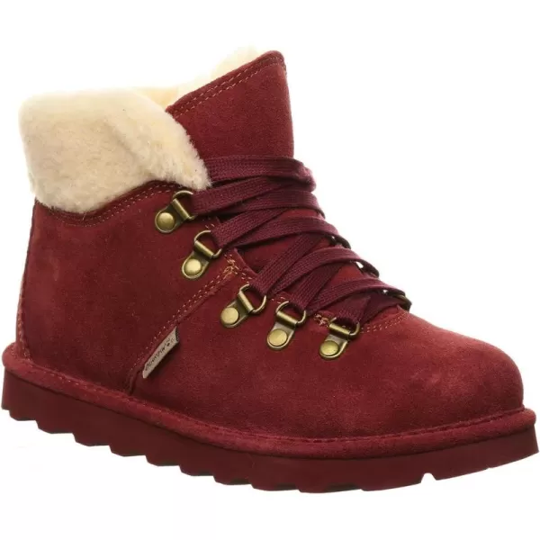 imageBEARPAW Womens Marta Multiple Colors  Womens Ankle Boot  Womens Slip On Boot  Comfortable Winter BootBeet