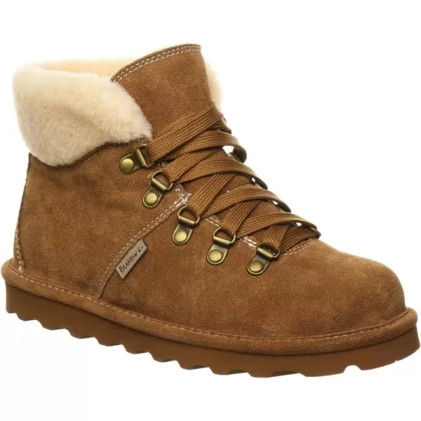 imageBEARPAW Womens Marta Multiple Colors  Womens Ankle Boot  Womens Slip On Boot  Comfortable Winter BootHickory