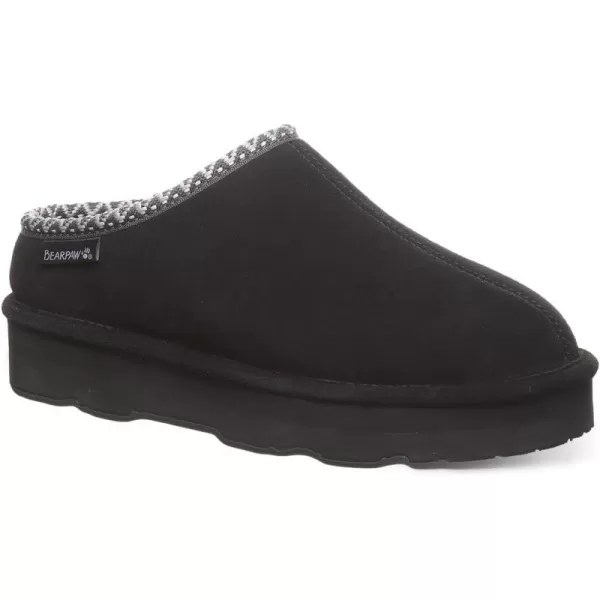 imageBEARPAW Womens Martis Slipper  Womens Slipper  Womens Shoe  Comfortable ampamp Lightweight  Multiple Colors ampamp SizesBlackBlack