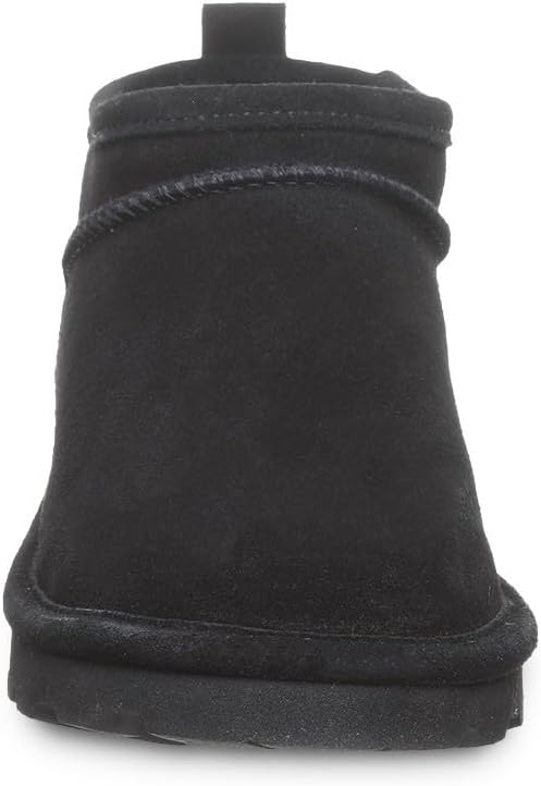 imageBEARPAW Womens Super Shorty Boot  Womens Ankle Boot  Womens Slip On Boot  Comfortable Winter Boot  Multiple Colors ampamp SizesBlack