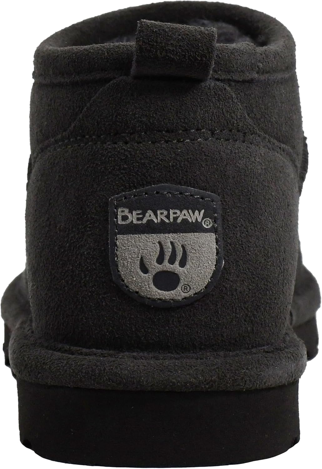 imageBEARPAW Womens Super Shorty Boot  Womens Ankle Boot  Womens Slip On Boot  Comfortable Winter Boot  Multiple Colors ampamp SizesGraphite