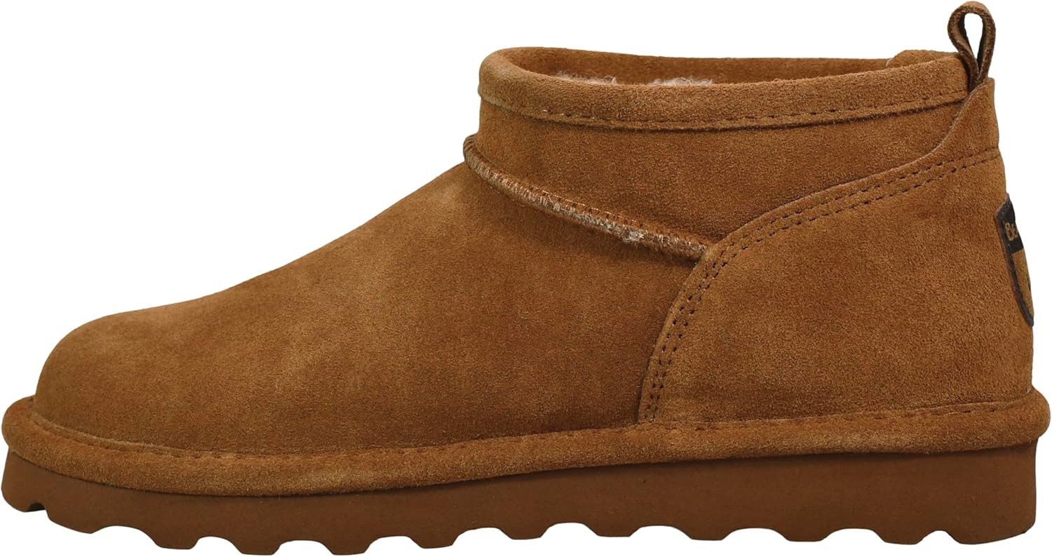 imageBEARPAW Womens Super Shorty Boot  Womens Ankle Boot  Womens Slip On Boot  Comfortable Winter Boot  Multiple Colors ampamp SizesHickory