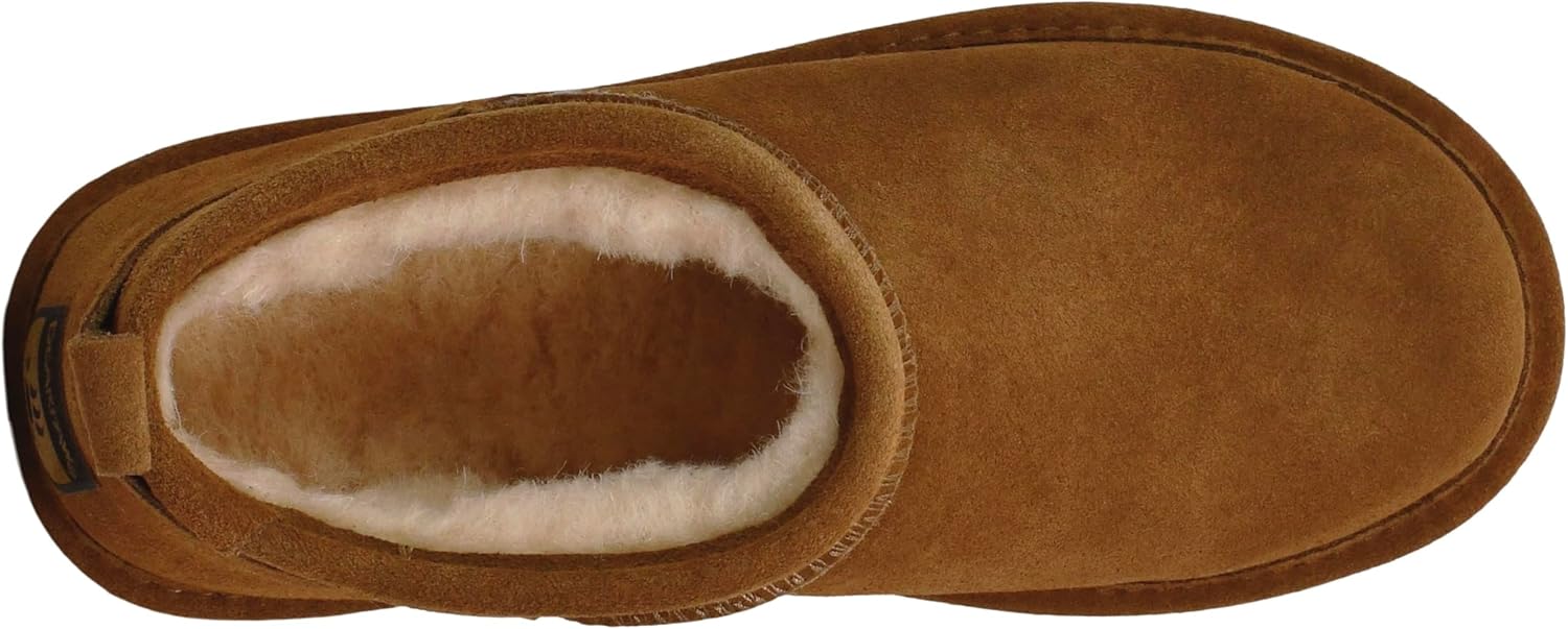 imageBEARPAW Womens Super Shorty Boot  Womens Ankle Boot  Womens Slip On Boot  Comfortable Winter Boot  Multiple Colors ampamp SizesHickory