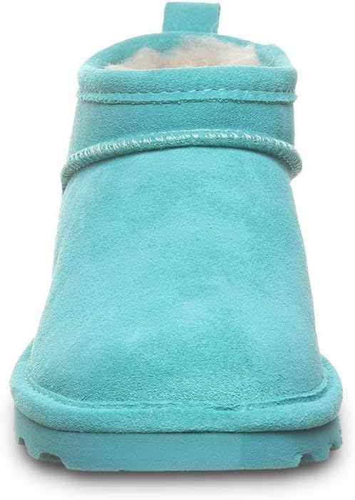 imageBEARPAW Womens Super Shorty Boot  Womens Ankle Boot  Womens Slip On Boot  Comfortable Winter Boot  Multiple Colors ampamp SizesLiquid Turquoise