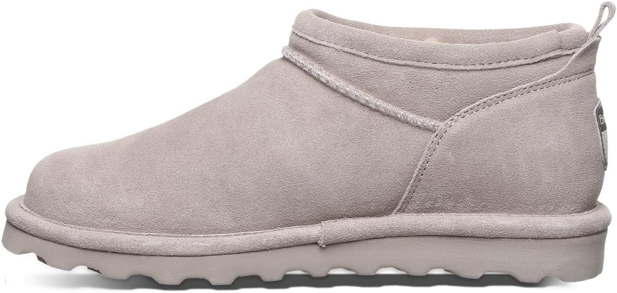 imageBEARPAW Womens Super Shorty Boot  Womens Ankle Boot  Womens Slip On Boot  Comfortable Winter Boot  Multiple Colors ampamp SizesMushroom
