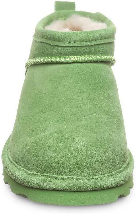 imageBEARPAW Womens Super Shorty Boot  Womens Ankle Boot  Womens Slip On Boot  Comfortable Winter Boot  Multiple Colors ampamp SizesRacing Green