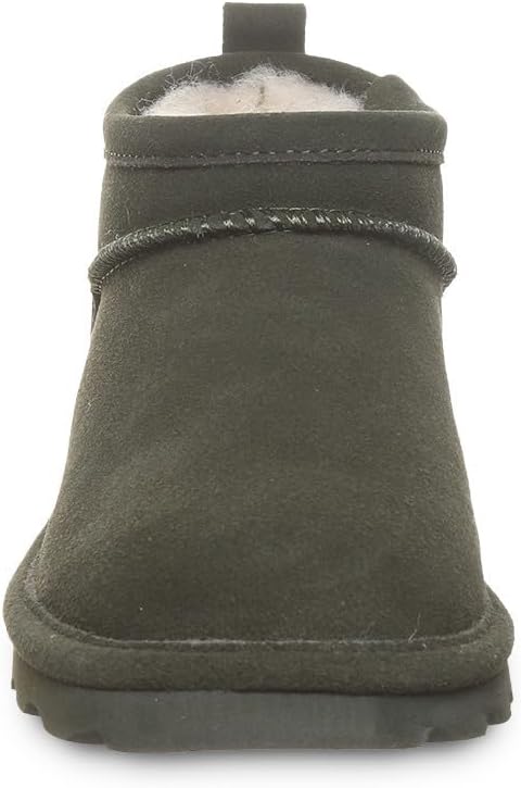 imageBEARPAW Womens Super Shorty Boot  Womens Ankle Boot  Womens Slip On Boot  Comfortable Winter Boot  Multiple Colors ampamp SizesSeaweed