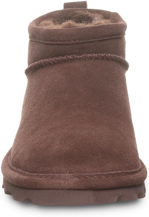 imageBEARPAW Womens Super Shorty Boot  Womens Ankle Boot  Womens Slip On Boot  Comfortable Winter Boot  Multiple Colors ampamp SizesWalnut