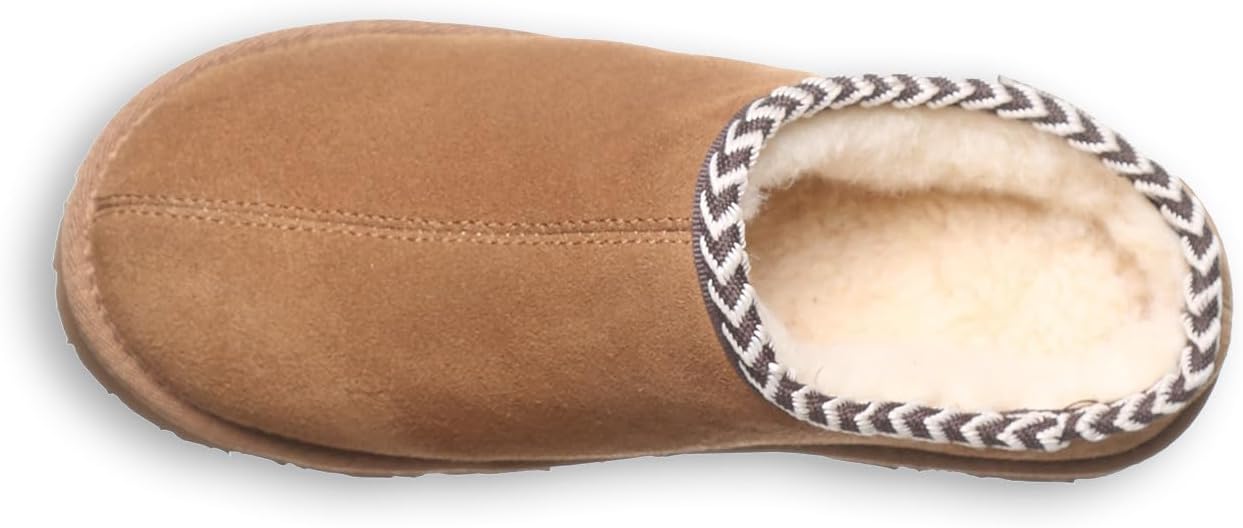 imageBEARPAW Womens Tabitha Slipper  Womens Slipper  Womens Shoe  Comfortable ampamp Lightweight  Multiple Colors ampamp SizesHickory