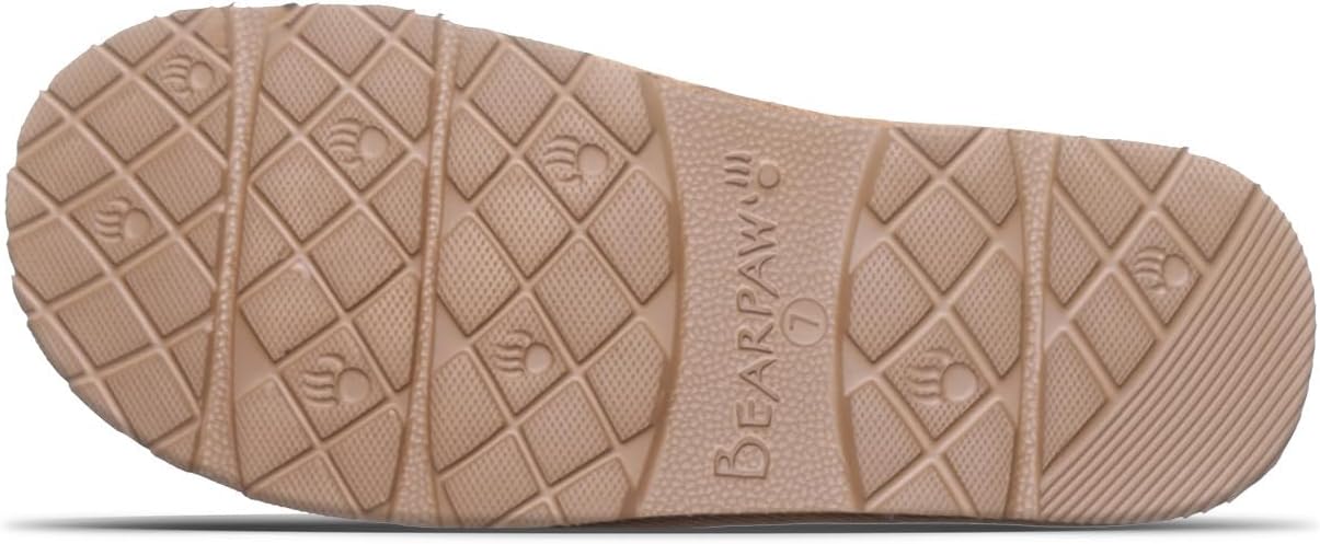 imageBEARPAW Womens Tabitha Slipper  Womens Slipper  Womens Shoe  Comfortable ampamp Lightweight  Multiple Colors ampamp SizesHickory