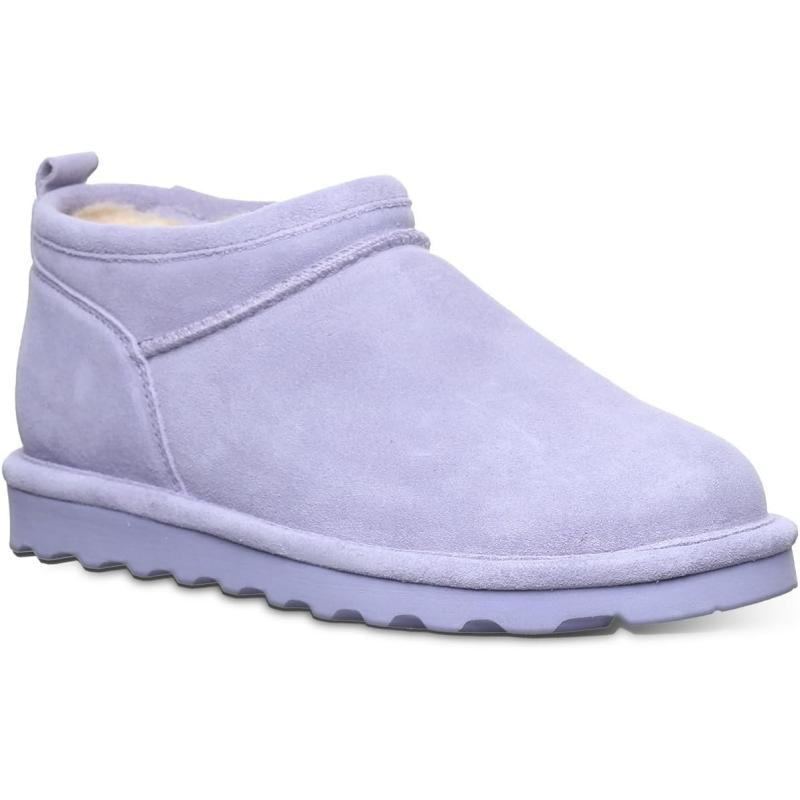 imageBEARPAW Womens Super Shorty Boot  Womens Ankle Boot  Womens Slip On Boot  Comfortable Winter Boot  Multiple Colors ampamp SizesPersian Violet