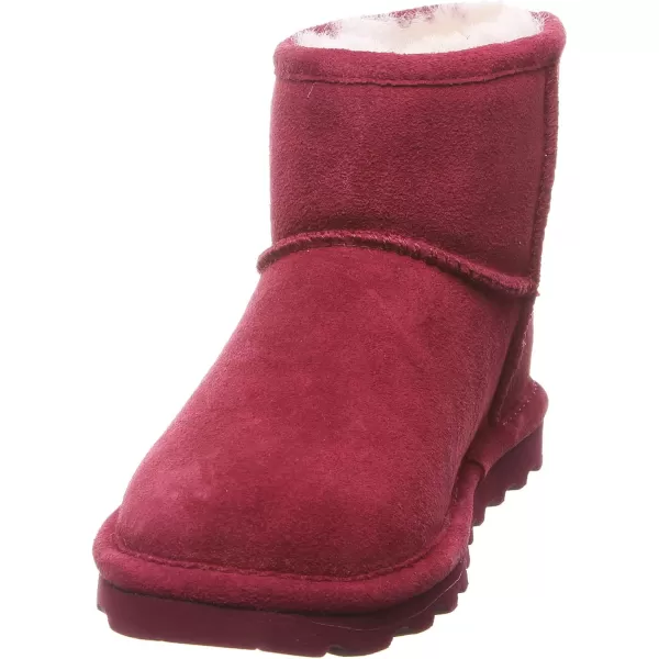 imageBEARPAW Womens Alyssa Multiple Colors  Womens Ankle Boot  Womens Slip On Boot  Comfortable Winter BootBordeaux
