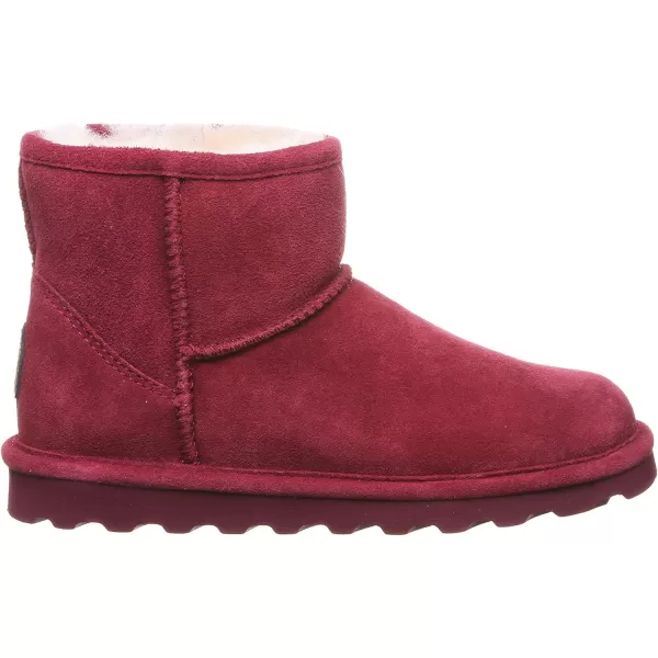 imageBEARPAW Womens Alyssa Multiple Colors  Womens Ankle Boot  Womens Slip On Boot  Comfortable Winter BootBordeaux