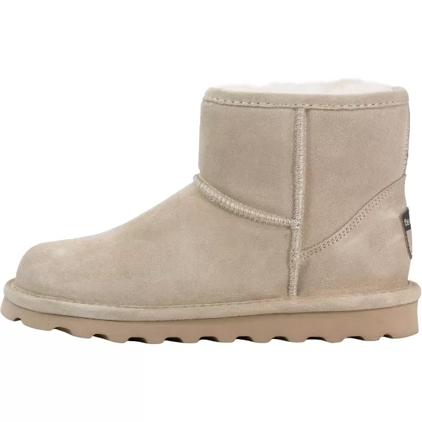 imageBEARPAW Womens Alyssa Multiple Colors  Womens Ankle Boot  Womens Slip On Boot  Comfortable Winter BootCamel