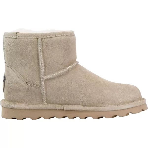 imageBEARPAW Womens Alyssa Multiple Colors  Womens Ankle Boot  Womens Slip On Boot  Comfortable Winter BootCamel