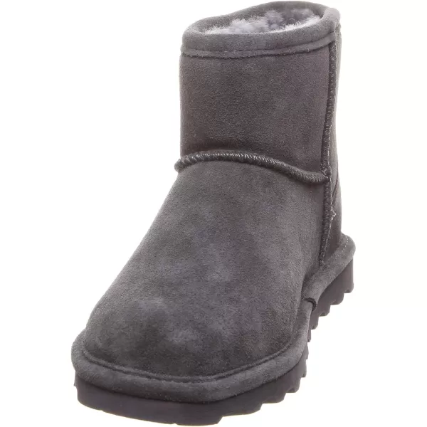 imageBEARPAW Womens Alyssa Multiple Colors  Womens Ankle Boot  Womens Slip On Boot  Comfortable Winter BootCharcoal