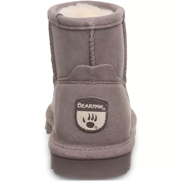 imageBEARPAW Womens Alyssa Multiple Colors  Womens Ankle Boot  Womens Slip On Boot  Comfortable Winter BootCinder