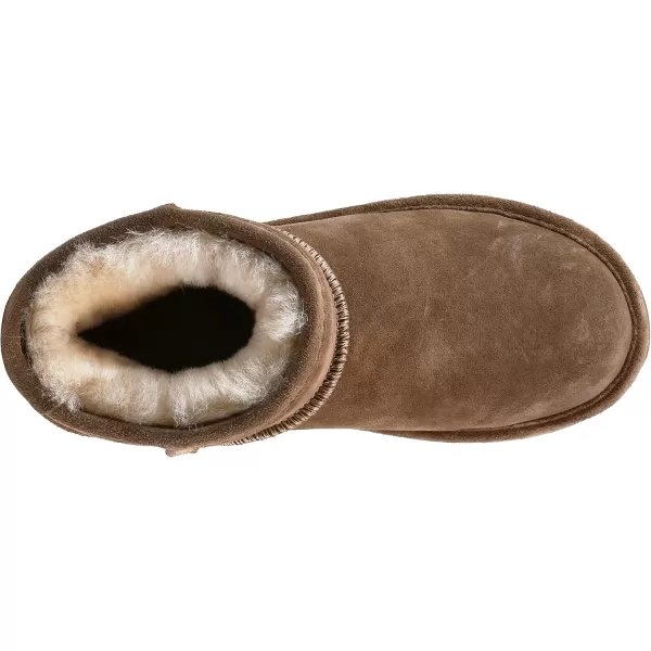 imageBEARPAW Womens Alyssa Multiple Colors  Womens Ankle Boot  Womens Slip On Boot  Comfortable Winter BootCocoa