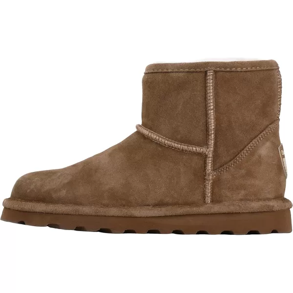 imageBEARPAW Womens Alyssa Multiple Colors  Womens Ankle Boot  Womens Slip On Boot  Comfortable Winter BootCocoa