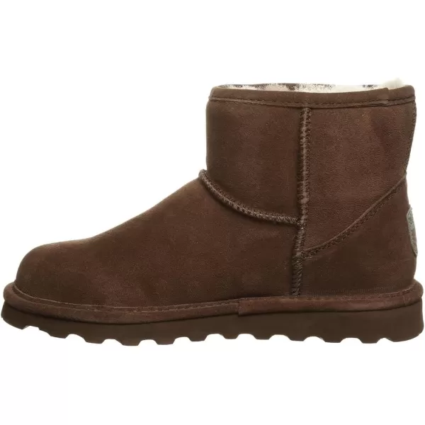 imageBEARPAW Womens Alyssa Multiple Colors  Womens Ankle Boot  Womens Slip On Boot  Comfortable Winter BootEarth