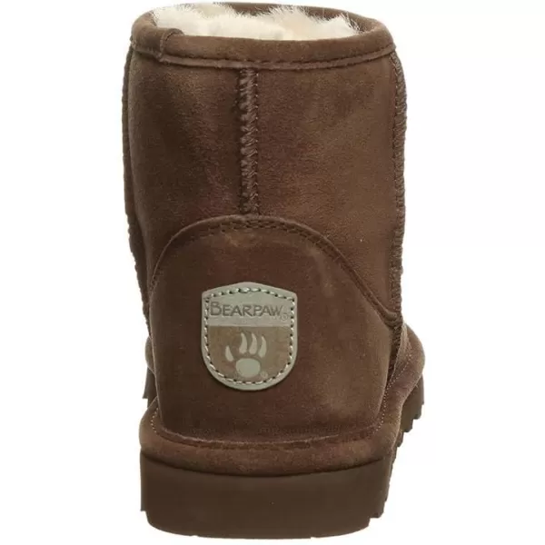 imageBEARPAW Womens Alyssa Multiple Colors  Womens Ankle Boot  Womens Slip On Boot  Comfortable Winter BootEarth