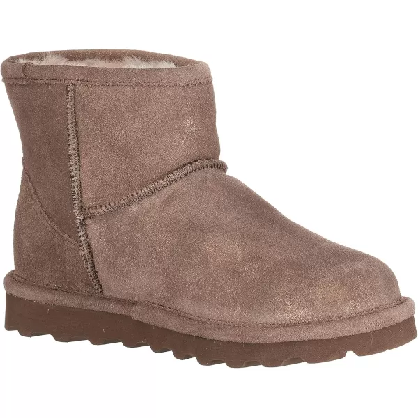 imageBEARPAW Womens Alyssa Multiple Colors  Womens Ankle Boot  Womens Slip On Boot  Comfortable Winter BootEarth Antique Glitter