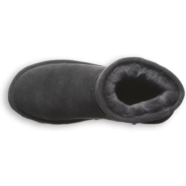 imageBEARPAW Womens Alyssa Multiple Colors  Womens Ankle Boot  Womens Slip On Boot  Comfortable Winter BootGraphite