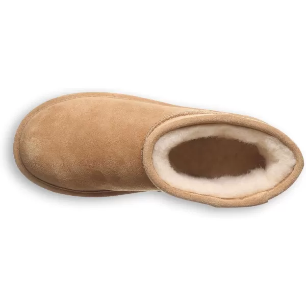 imageBEARPAW Womens Alyssa Multiple Colors  Womens Ankle Boot  Womens Slip On Boot  Comfortable Winter BootIced Coffee