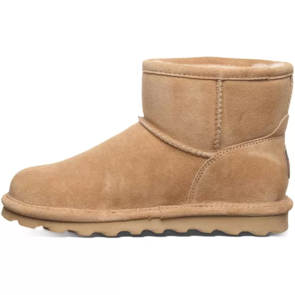 imageBEARPAW Womens Alyssa Multiple Colors  Womens Ankle Boot  Womens Slip On Boot  Comfortable Winter BootIced Coffee